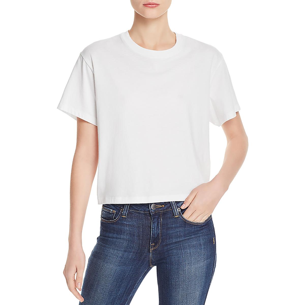 ATM Womens Cotton Short Sleeves Tee T-Shirt Top BHFO 6599