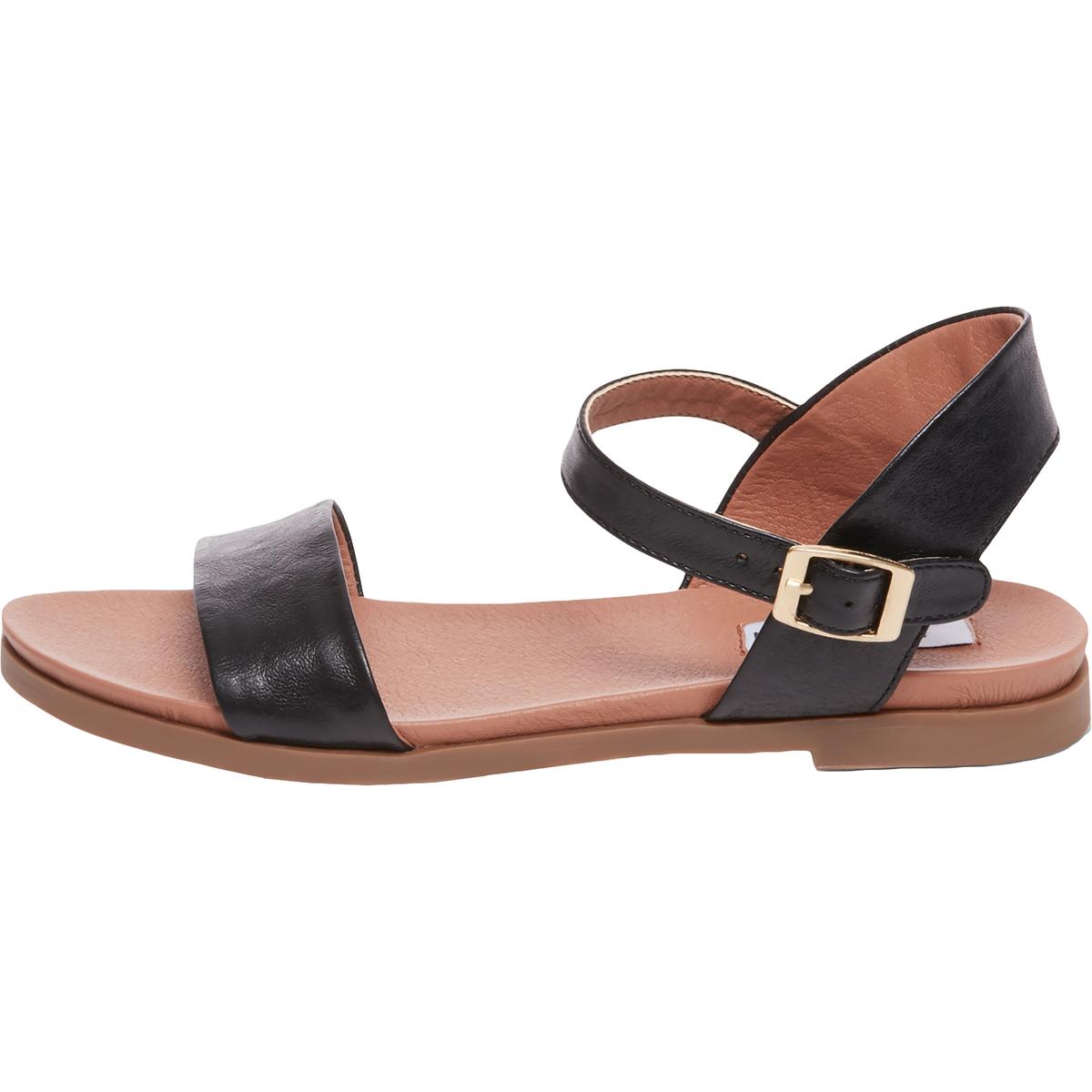 Steve Madden Womens Dina Ankle Open Toe Flat Sandals Shoes BHFO 4161 - Picture 5 of 5