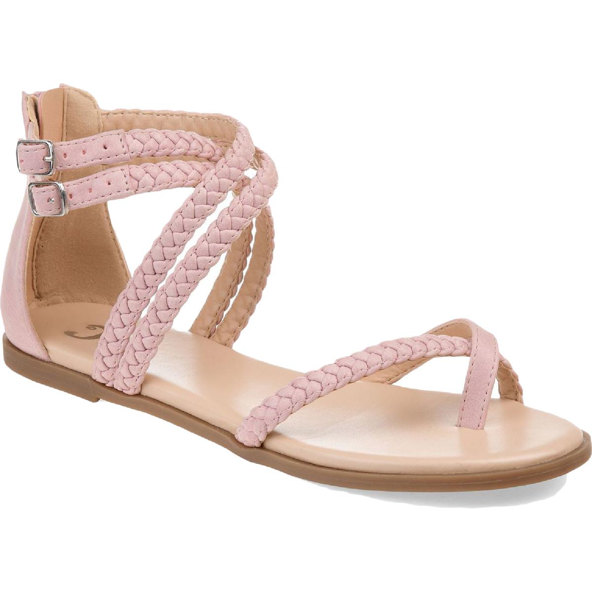 Женские босоножки на плоской подошве IMOGEN Pink из коллекции Journee 6.5 Medium (B,M) BHFO 9030