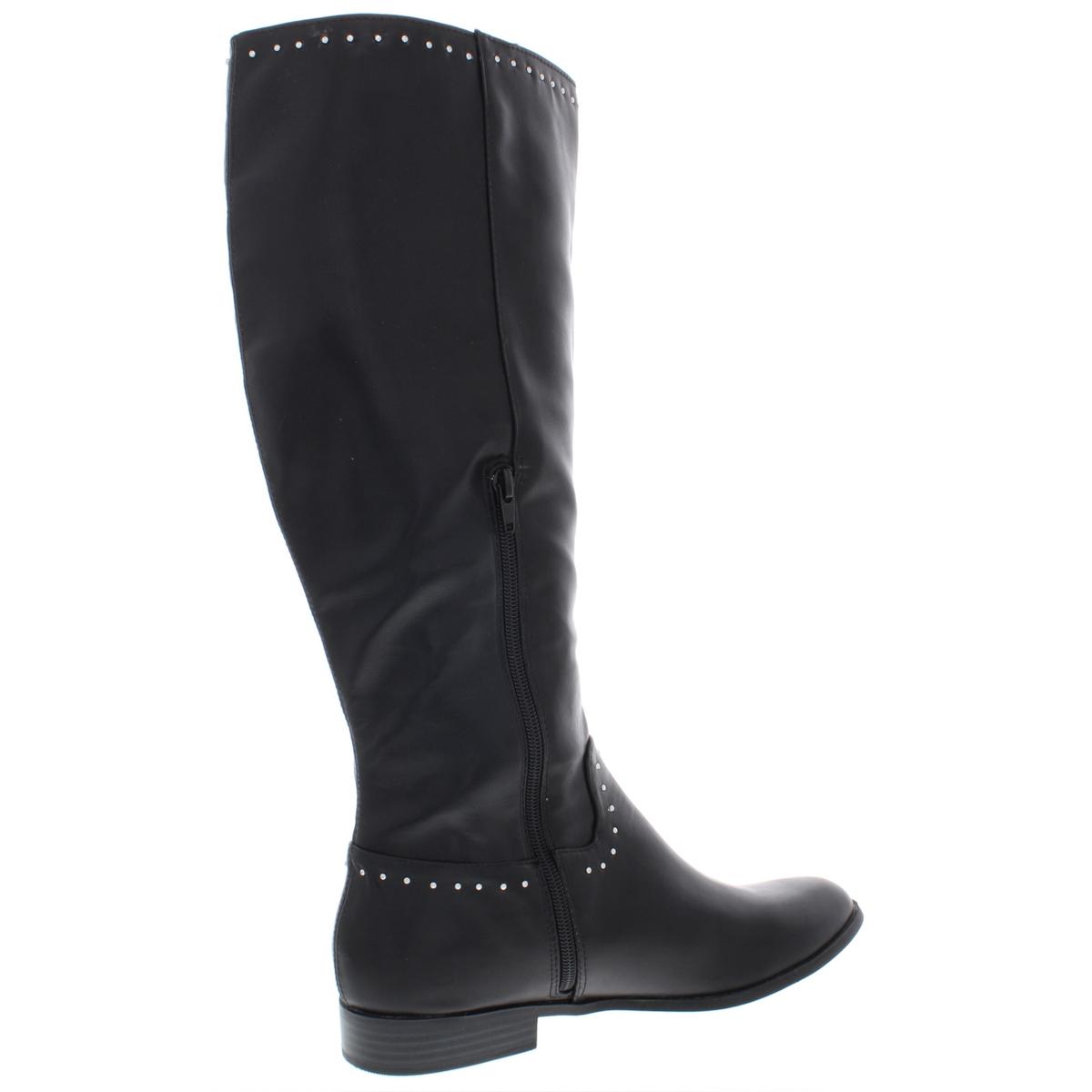 Esprit Womens Genie Black Tall Knee-High Boots Shoes 6 Medium (B,M ...