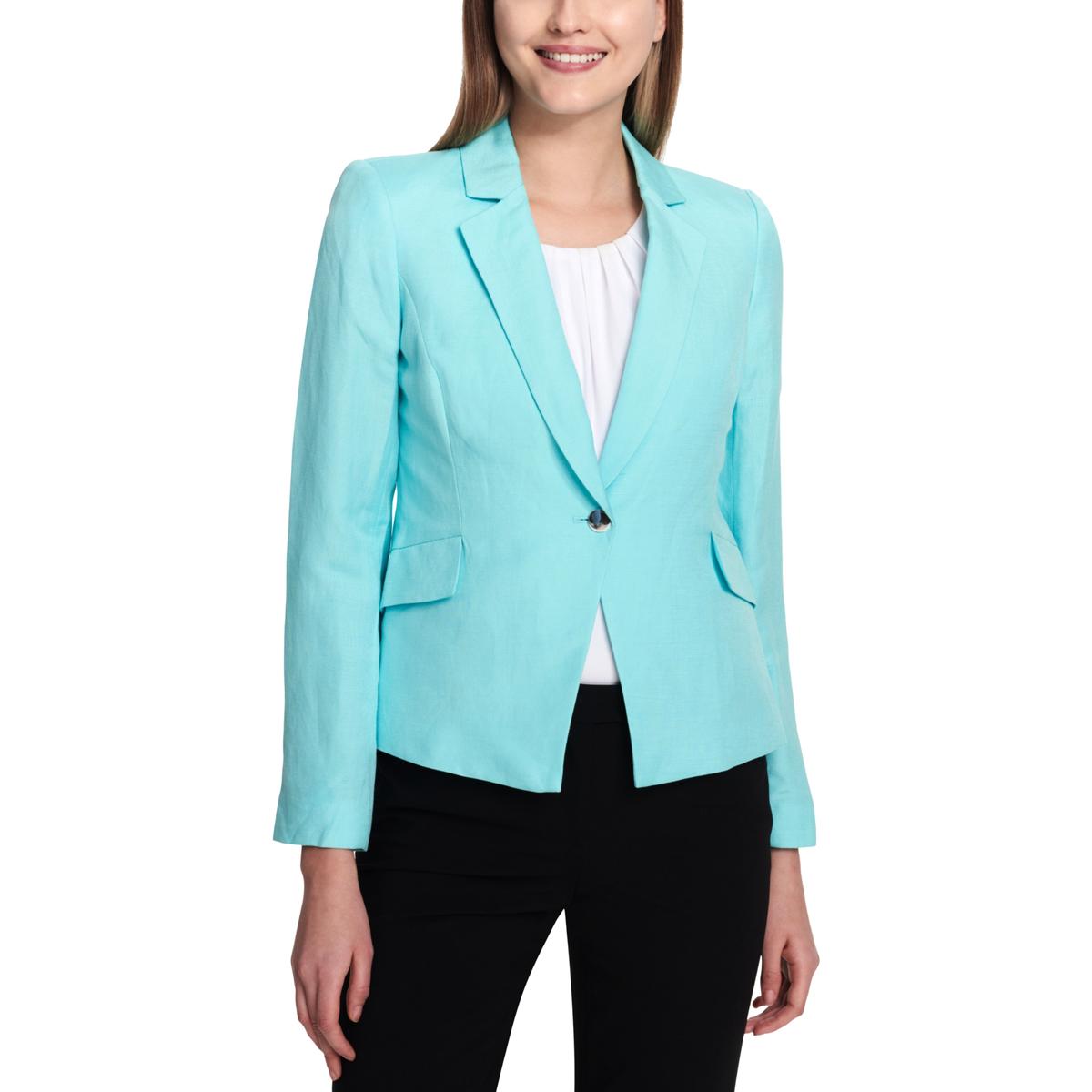 calvin klein one button blazer