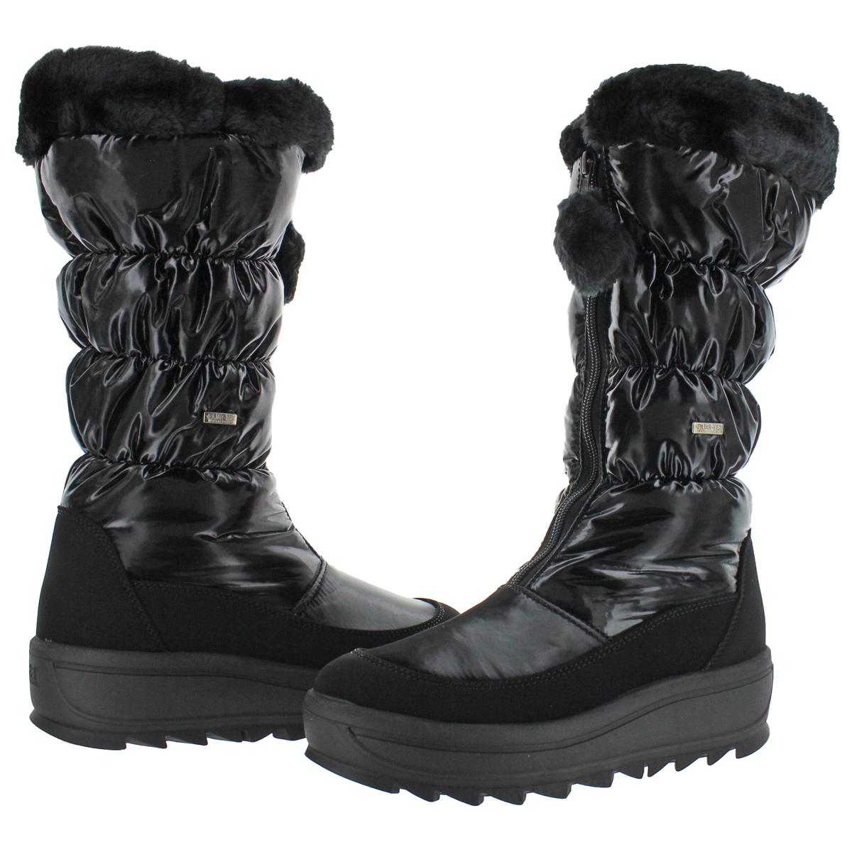 Pajar Womens Toboggan 2.0 Black Nylon Snow Boots Shoes 38 EU/7-7.5 US ...