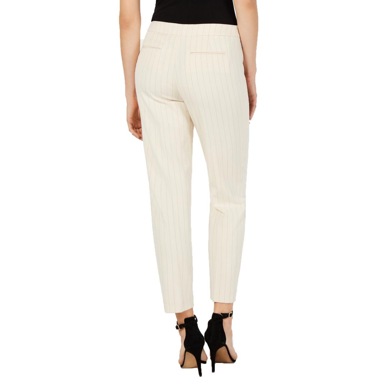 anne klein straight leg trousers