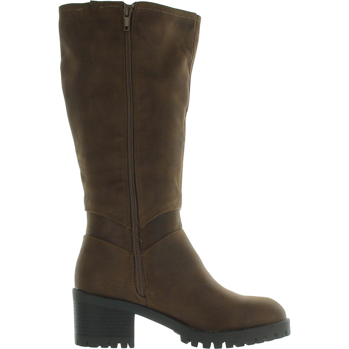 Bella Vita Womens Faux Leather Zipper Buckle Knee-High Boots Boots BHFO 9765 - Picture 8 of 8