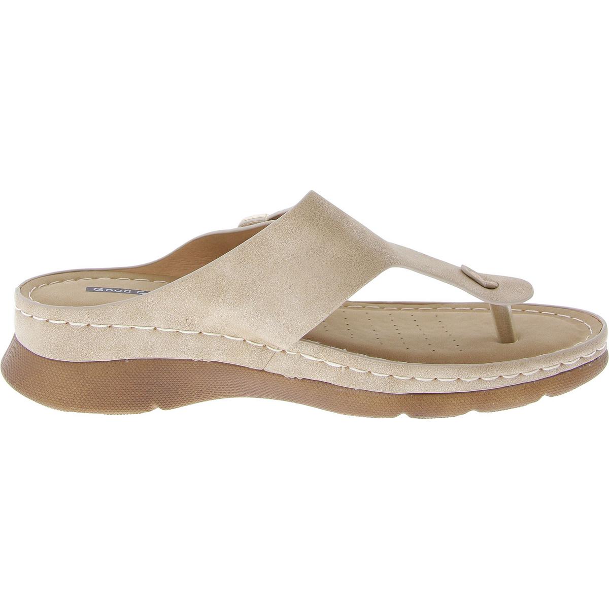 Good Choice Sam Damen-Slipper Kunstleder-Riemensandalen BHFO 1316 - Bild 10 von 11