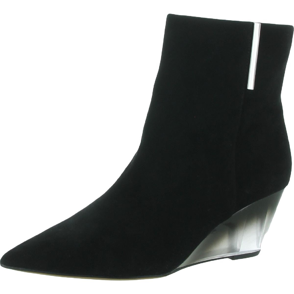 franco sarto pointed toe ankle boots