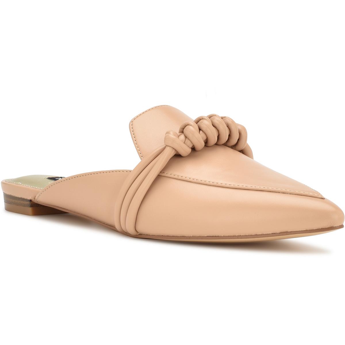 Женские шлепанцы Nine West Aliby 3 розового цвета из искусственной кожи 9 средних размеров B M BHFO 3867 8290₽