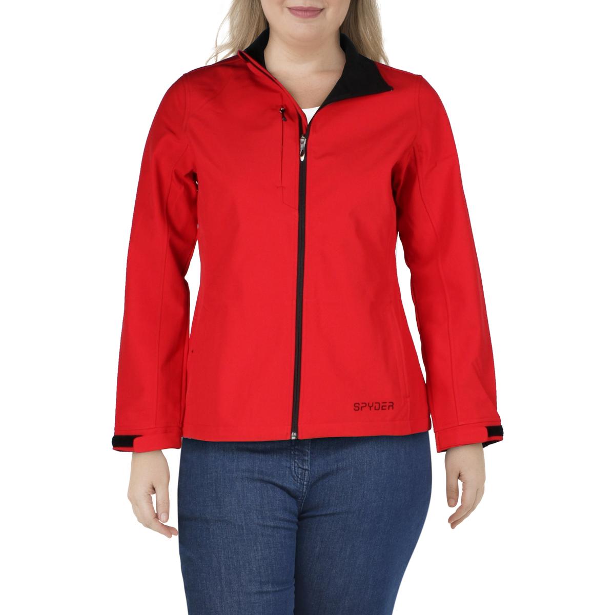 NWT Spyder Women's Central Parka Softshell Jacket Thinsulate TM Black Size M