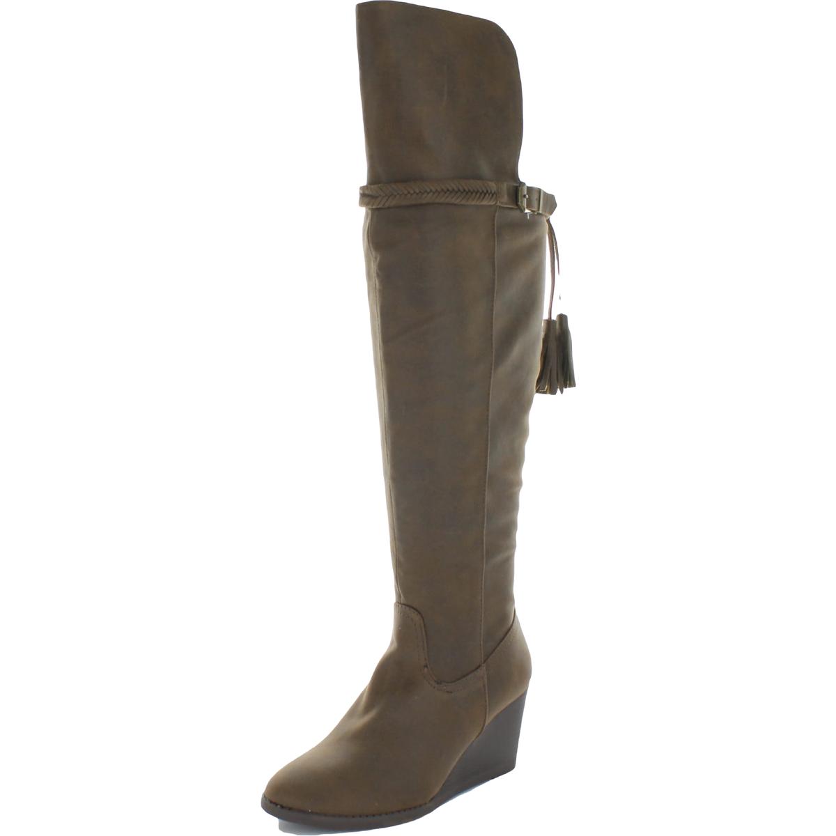 journee collection jezebel women's wedge boots