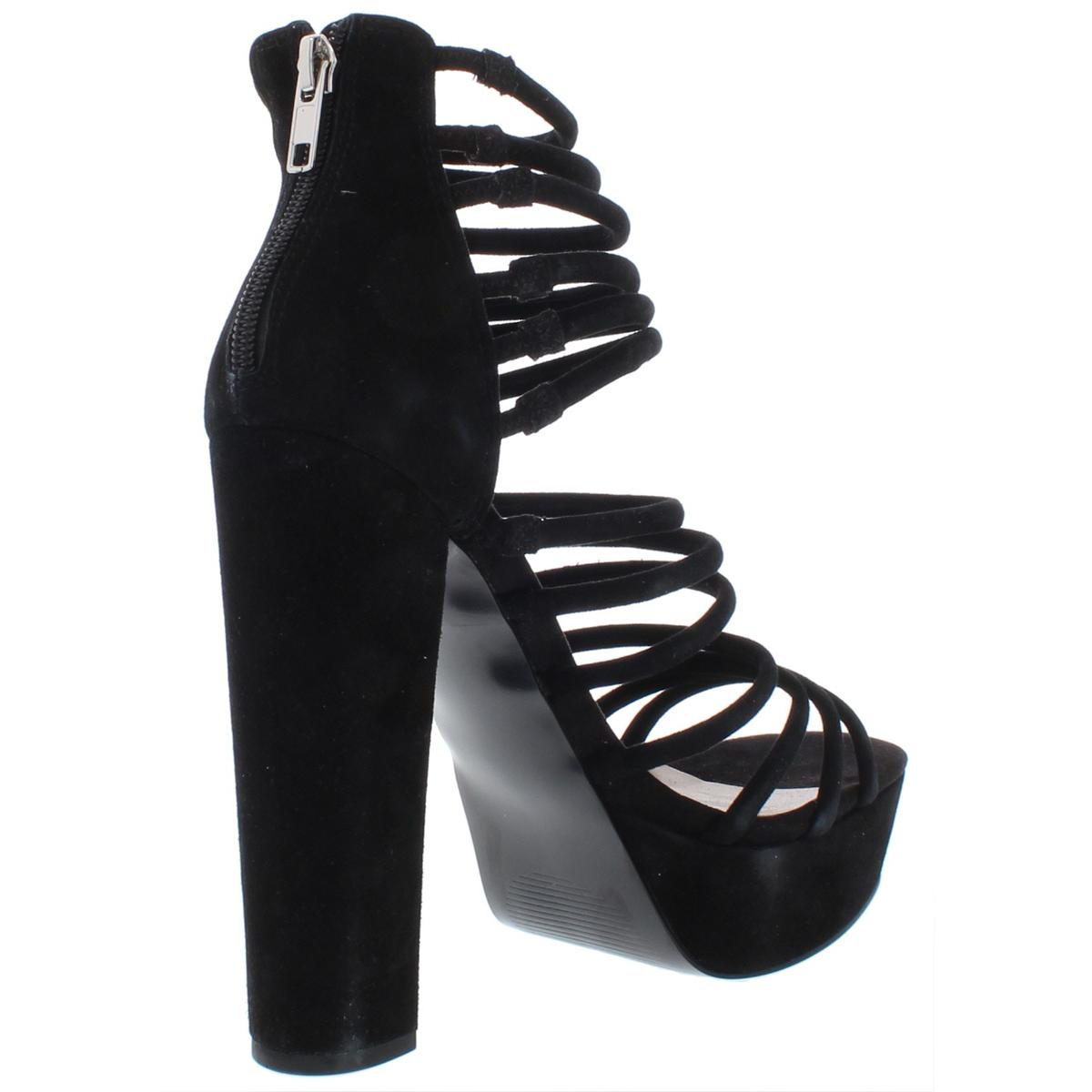 Steve Madden Womens Liana Strappy Platform Dress Sandals Shoes BHFO