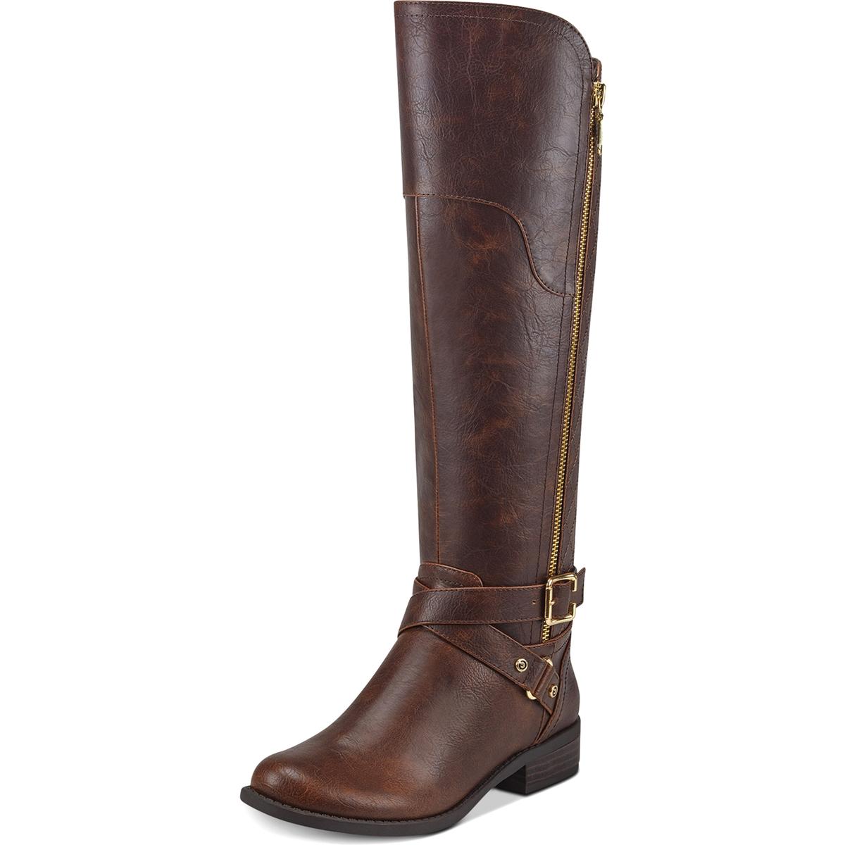 G by Guess Womens Haydin Brown Tall Riding Boots Shoes 5 Medium (B,M ...