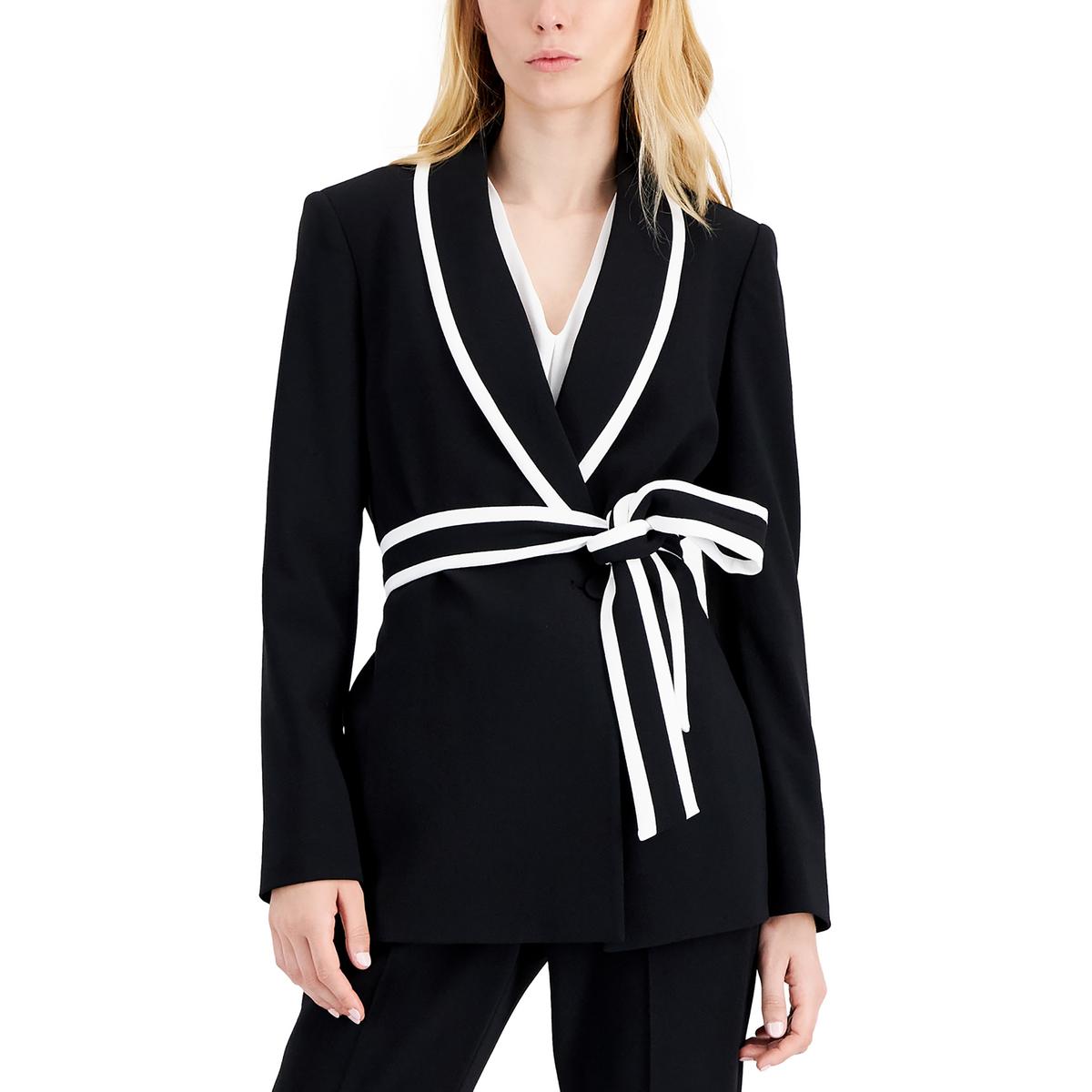 Tahari By ASL Womens Wrap Jacket and Dress Suit