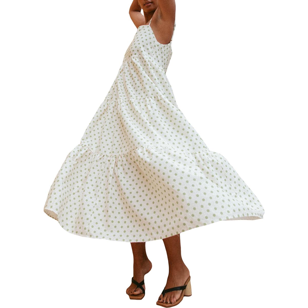 isabella belted ruffle hem dress