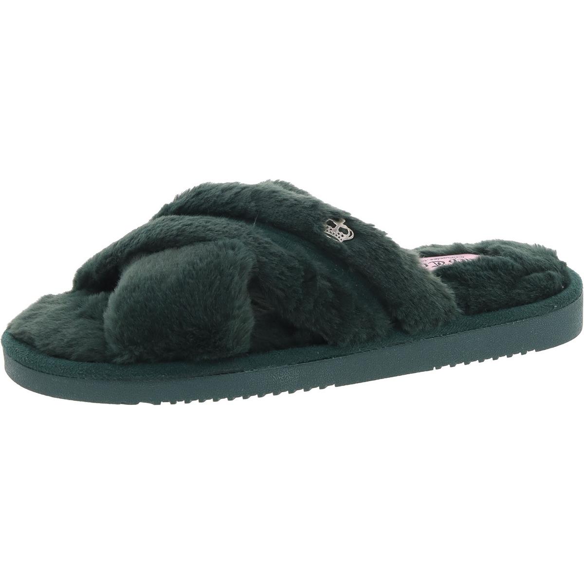 Женские босоножки-горки Juicy Couture зеленого цвета с логотипом 7-8 размера (B,M) BHFO 0811