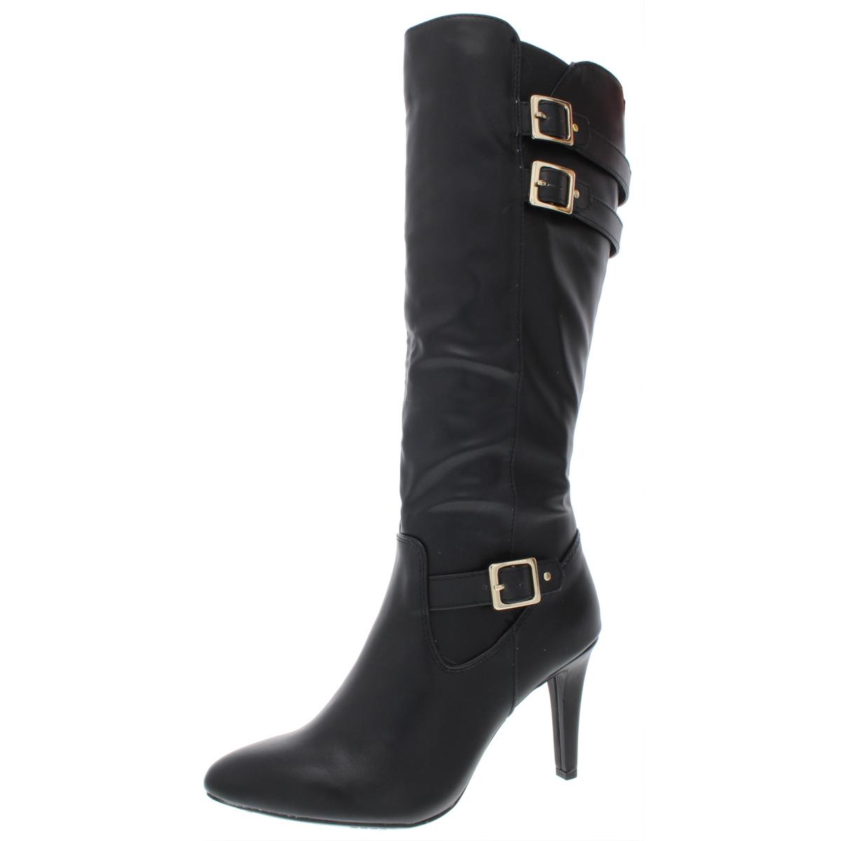 Rialto Womens Cahoon Solid Tall Pumps 