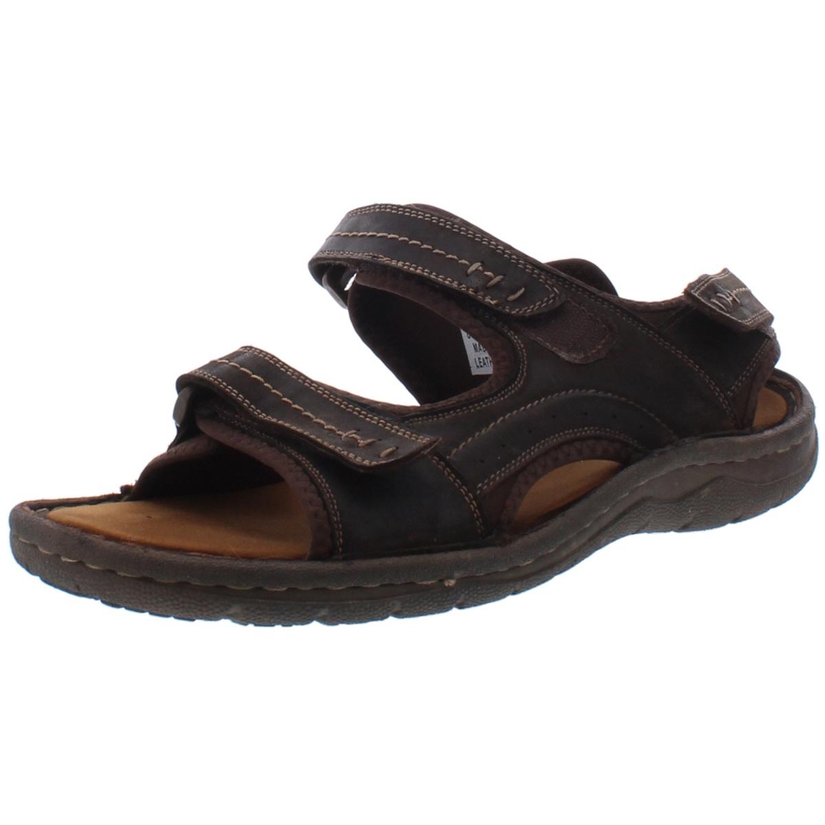 Propet Mens Jordy Brown Sport Sandals Shoes 11.5 Extra Wide (5E) BHFO ...