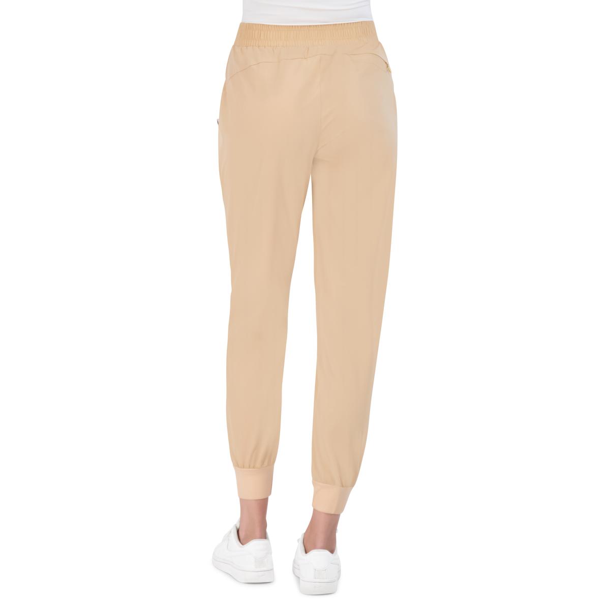 nicole miller linen jogger pants