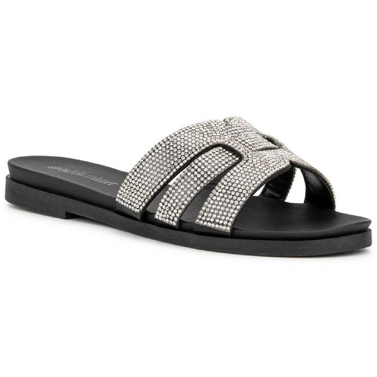 olivia miller sandals black