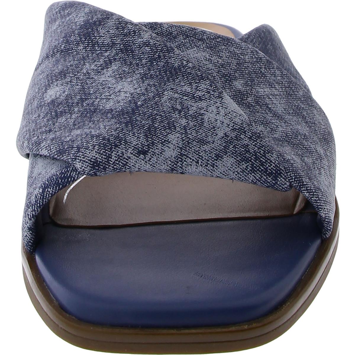 Vionic Womens Miramar Criss-Cross Peep-Toe Slip-On Slide Sandals Shoes BHFO 4056 - Picture 9 of 12