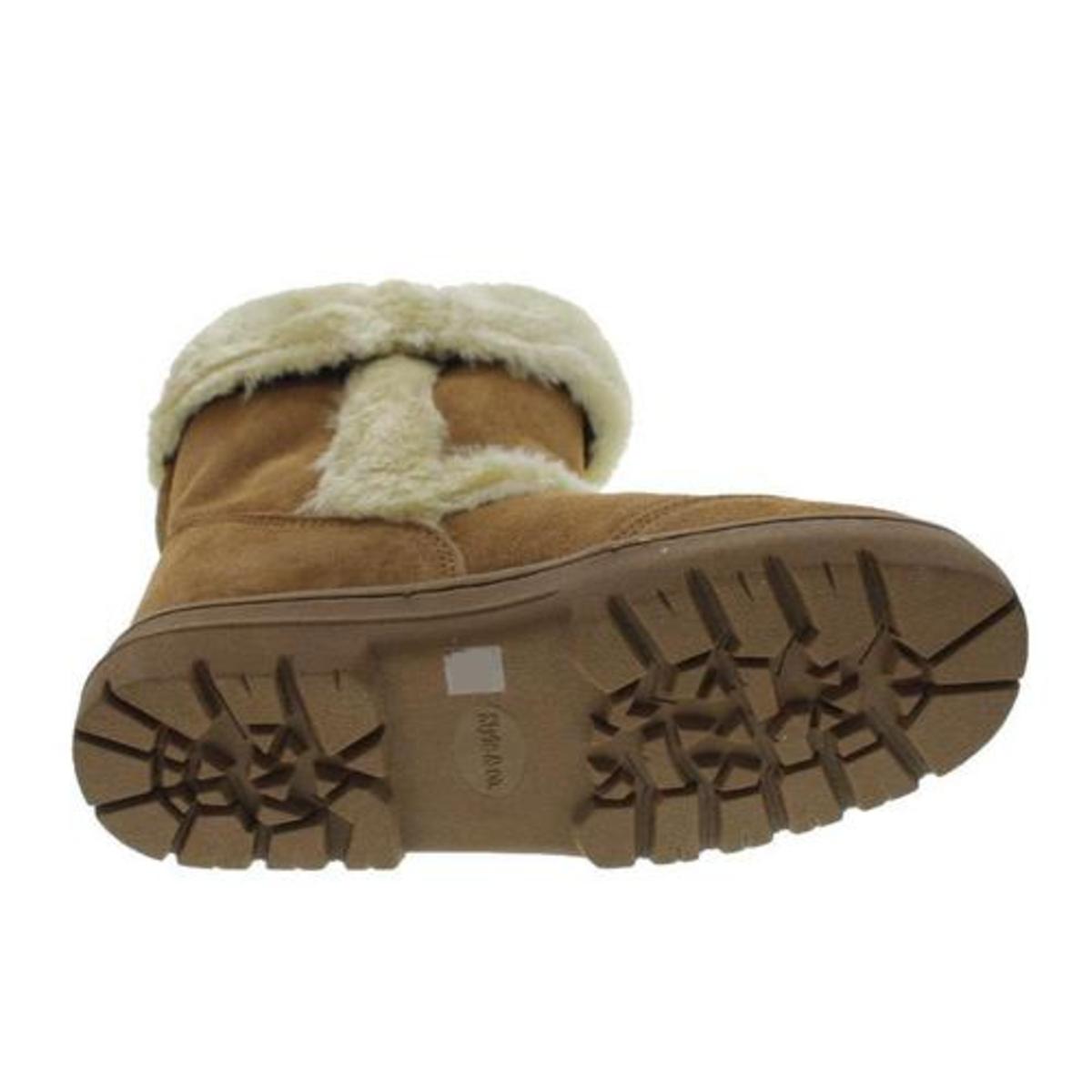 comfy tan boots
