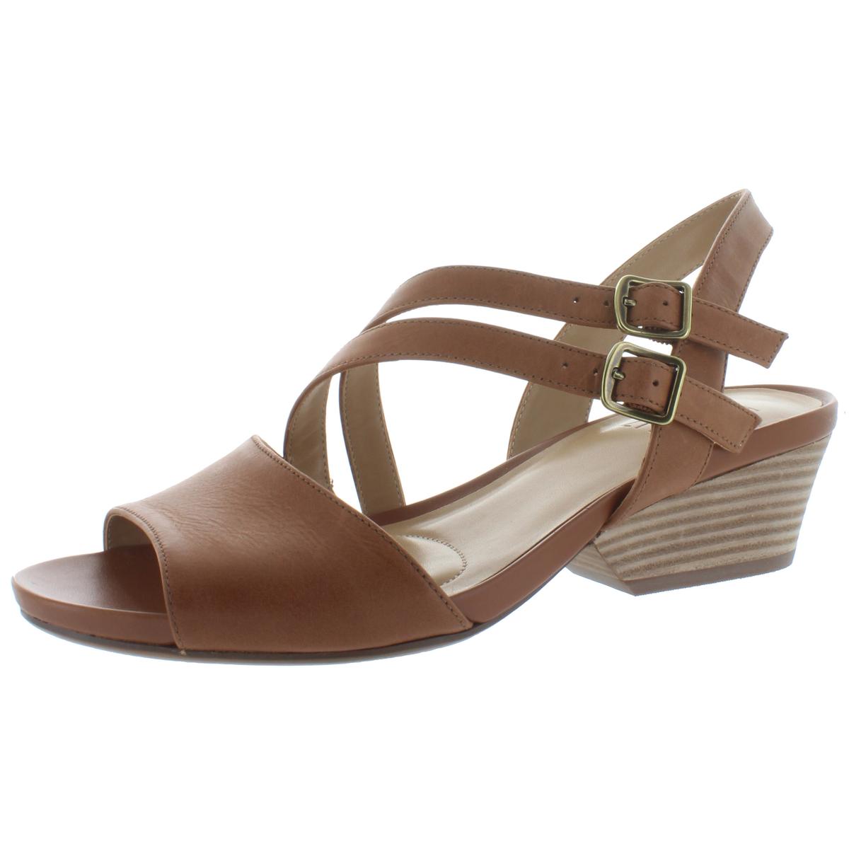Naturalizer Womens Gigi Brown Slingback Sandals Shoes 7 Medium (B,M) BHFO 2124 | eBay