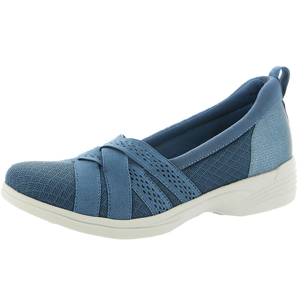 SoLite by Easy Street Womens Sheer Blue Casual Shoes 8.5 Medium (B,M ...