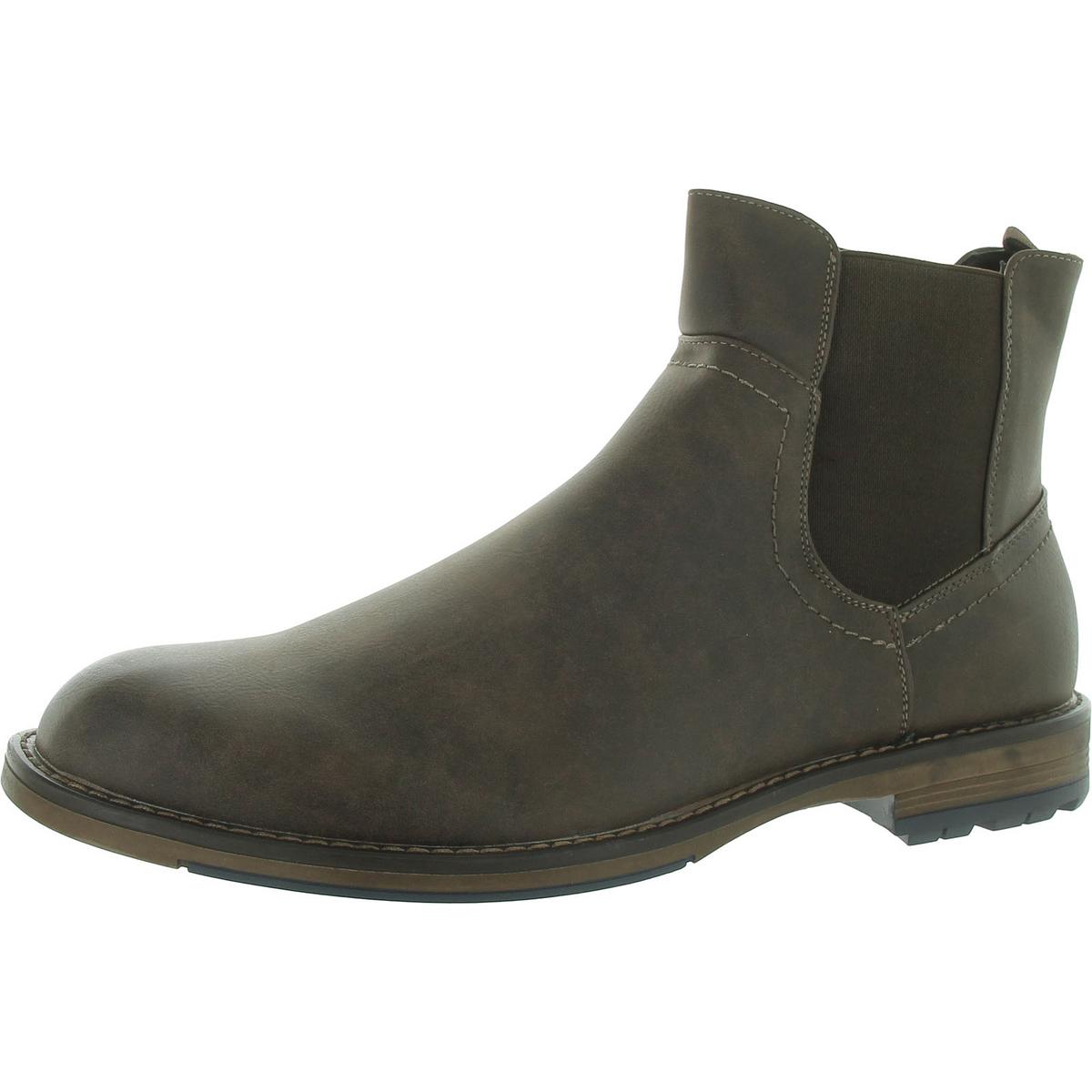 Мужские ботильоны Челси Nick Graham Howard Brown, размер 12, средний (D), BHFO 3196