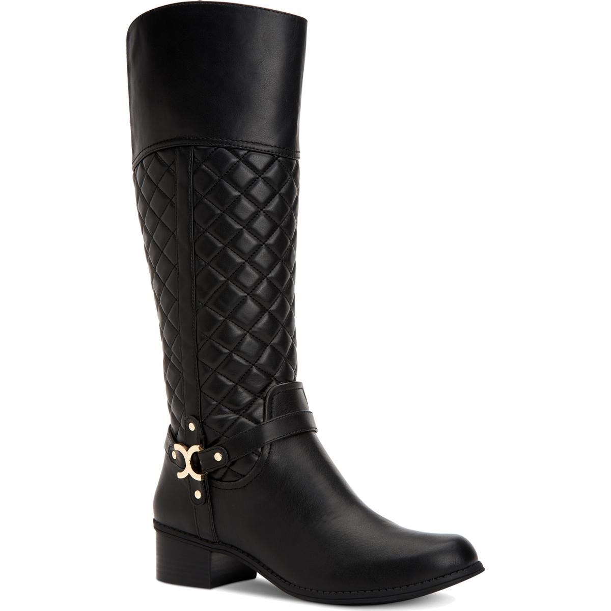 Charter Club Womens Helenn Black Riding Boots Shoes 9.5 Medium (B,M ...